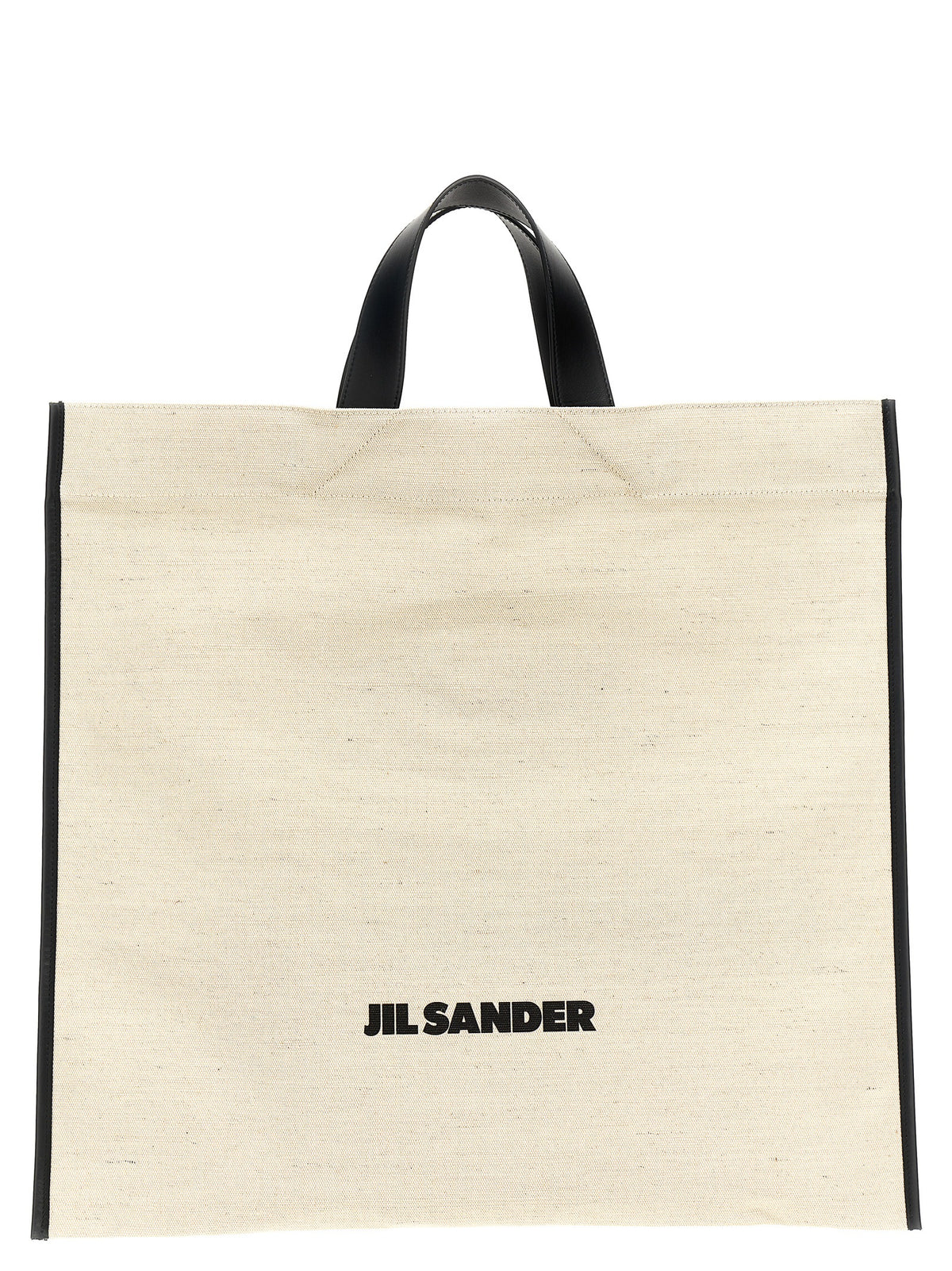 White and Black Tote Bag