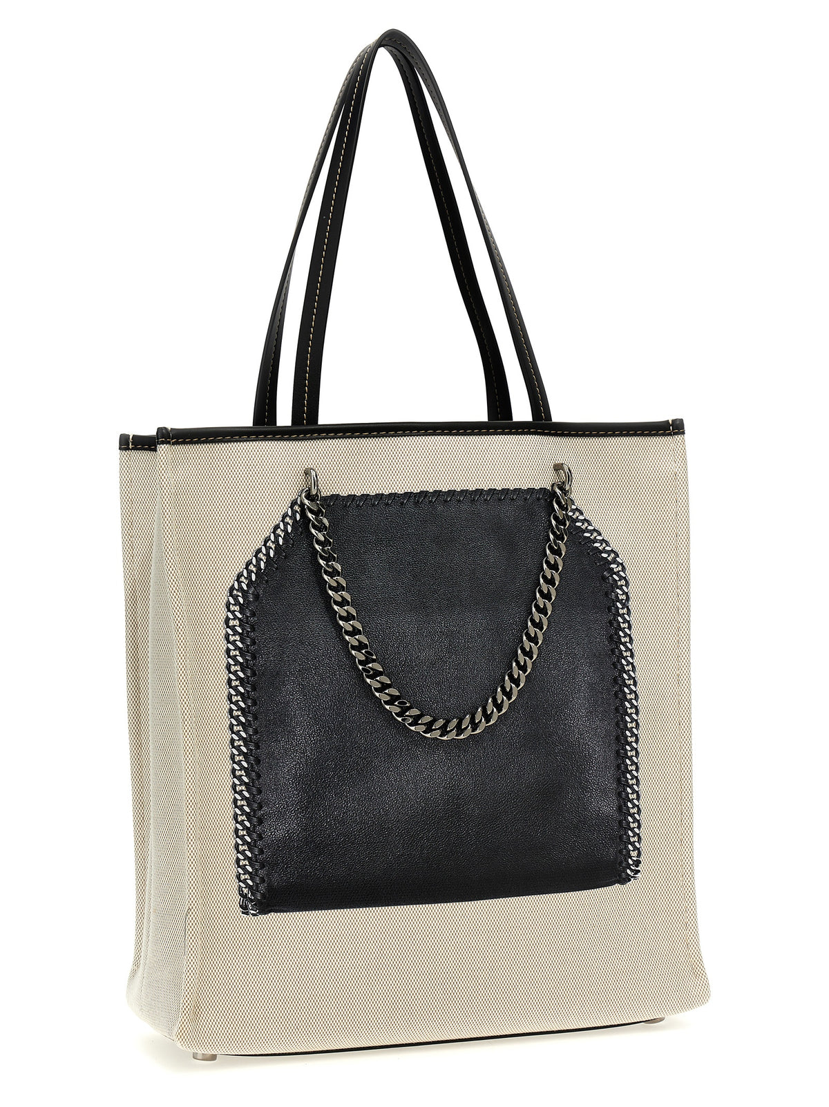 Sac cabas en coton multicolore