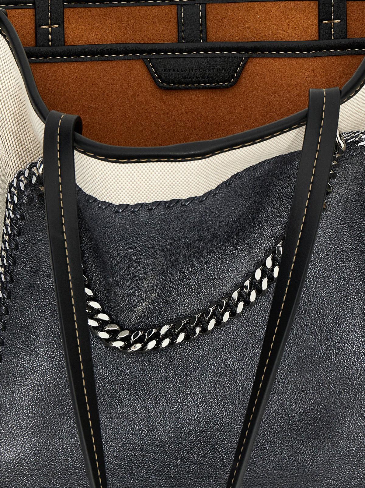 Sac cabas en coton multicolore
