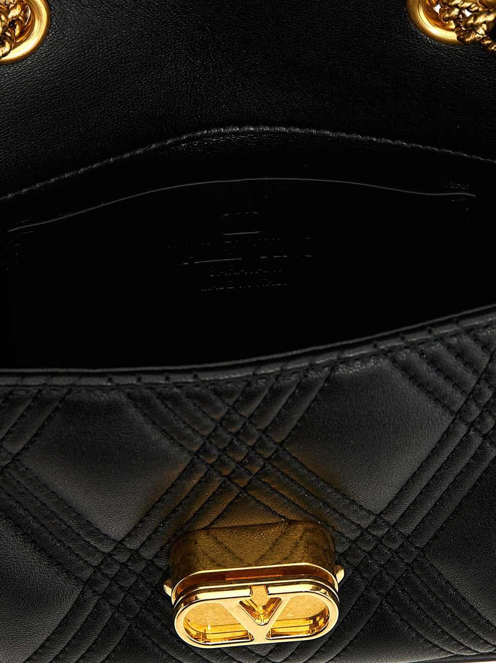 Sac à bandoulière en cuir noir