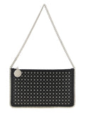 Sac bandoulière noir en polyester