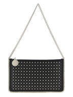 Sac bandoulière noir en polyester