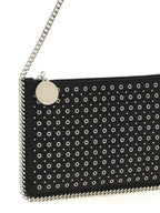 Sac bandoulière noir en polyester