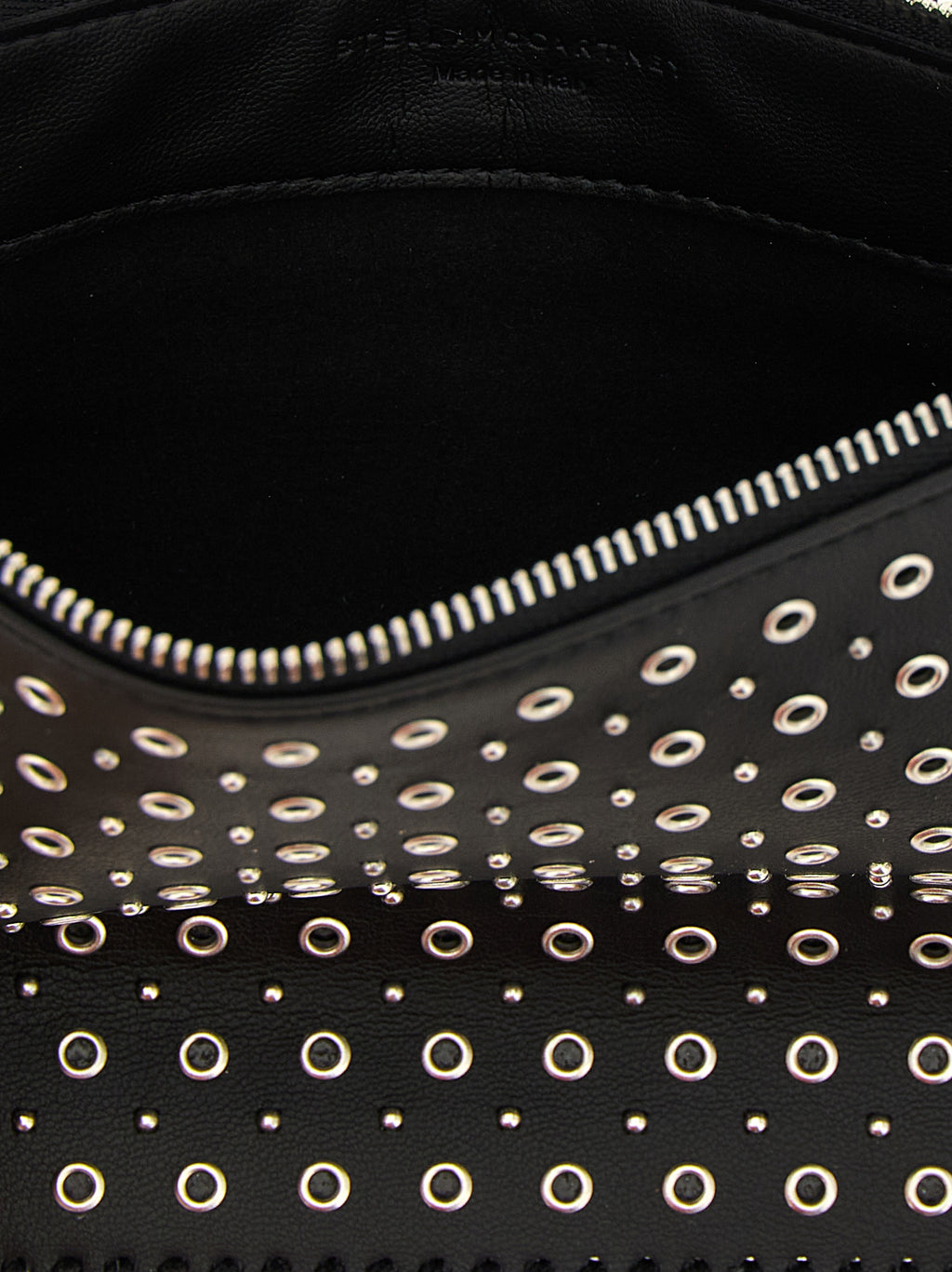 Sac bandoulière noir en polyester