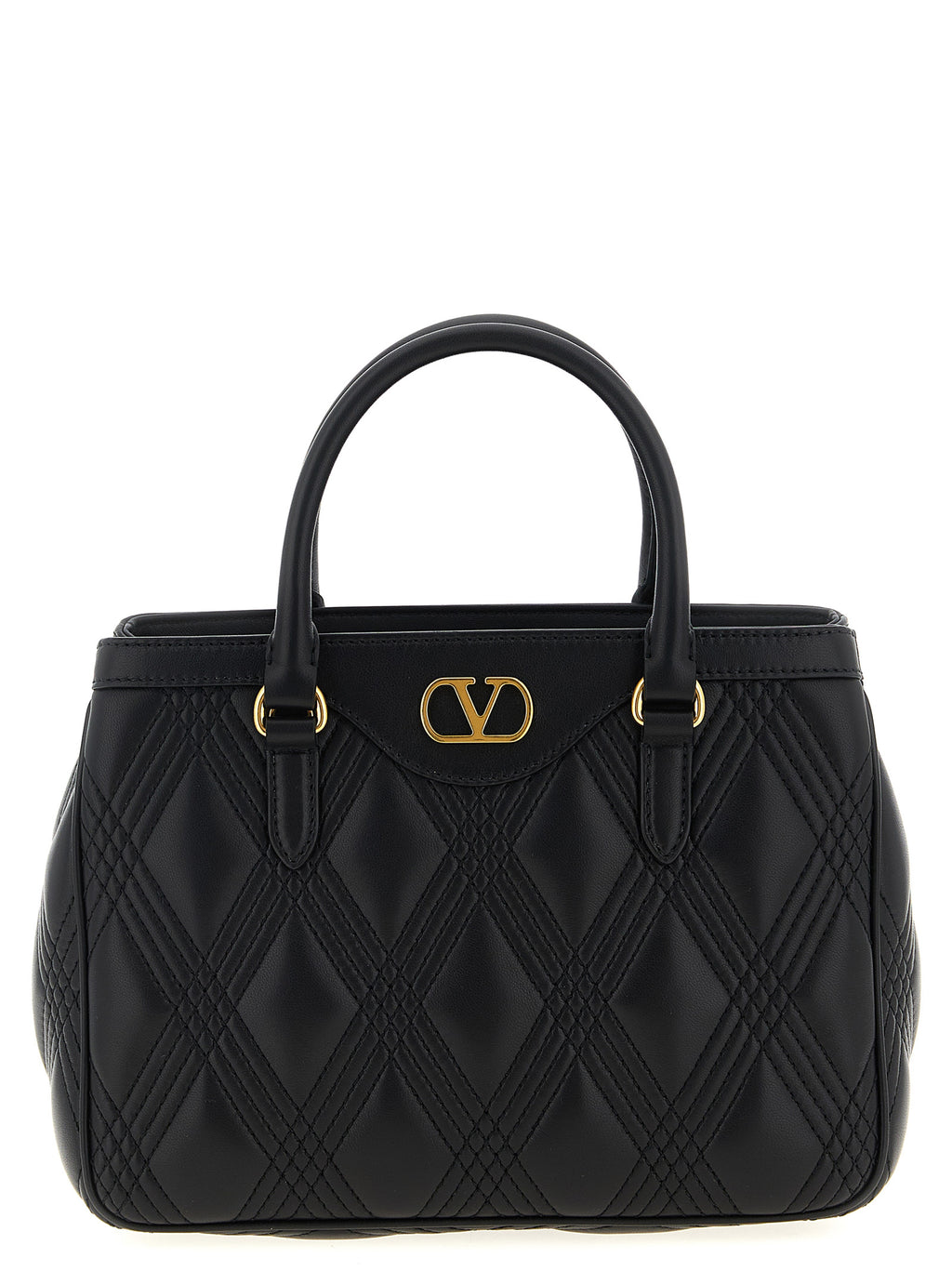 Black Leather Handbag