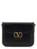 Black Leather Shoulder Bag