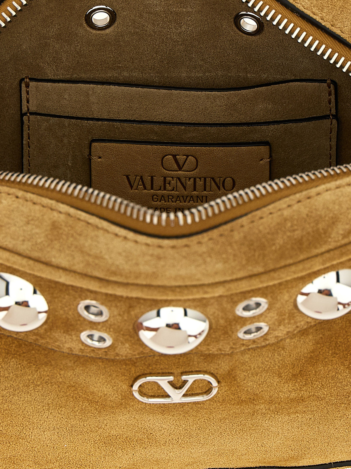 Sac bandoulière en daim beige