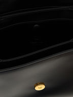 Black Leather Shoulder Bag