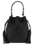 Black Leather Shoulder Bag