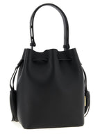 Black Leather Shoulder Bag