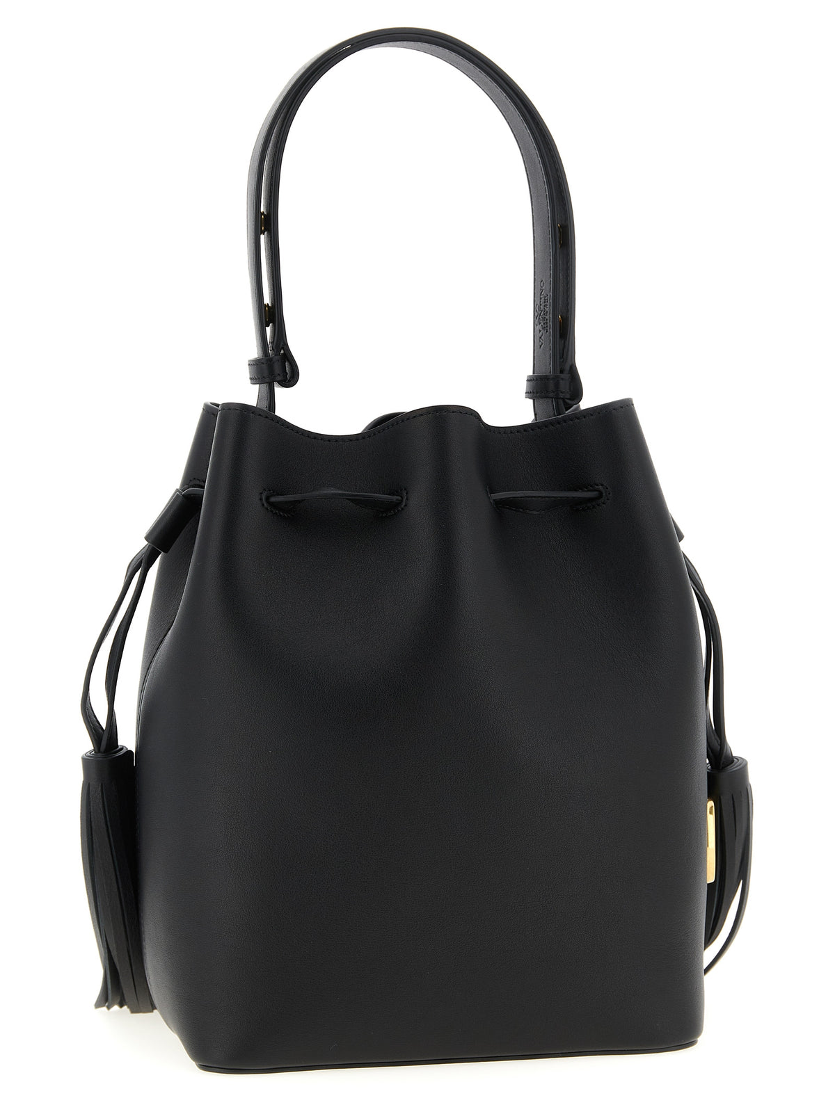 Sac à bandoulière en cuir noir