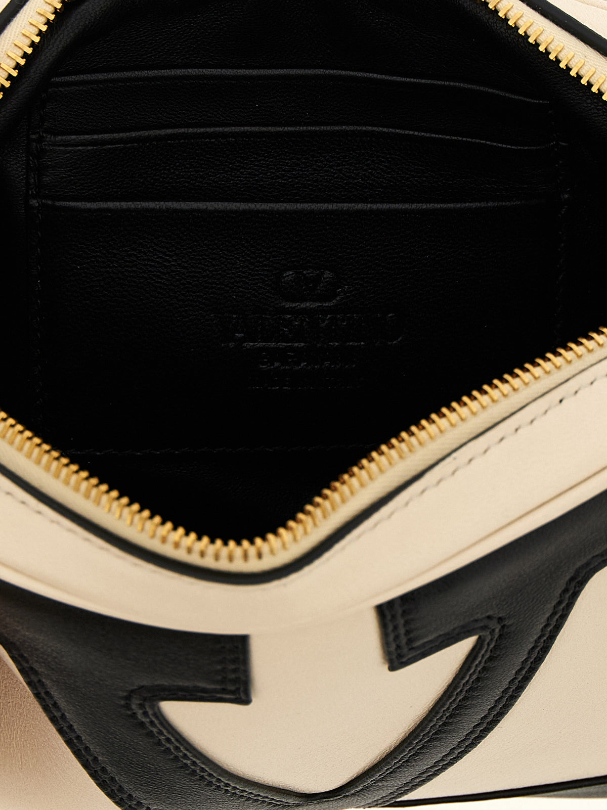 White and Black Crossbody Bag