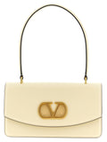 Sac à bandoulière en cuir blanc