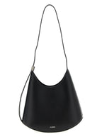 Sac à bandoulière en cuir bovin noir