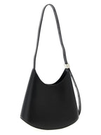 Sac à bandoulière en cuir bovin noir