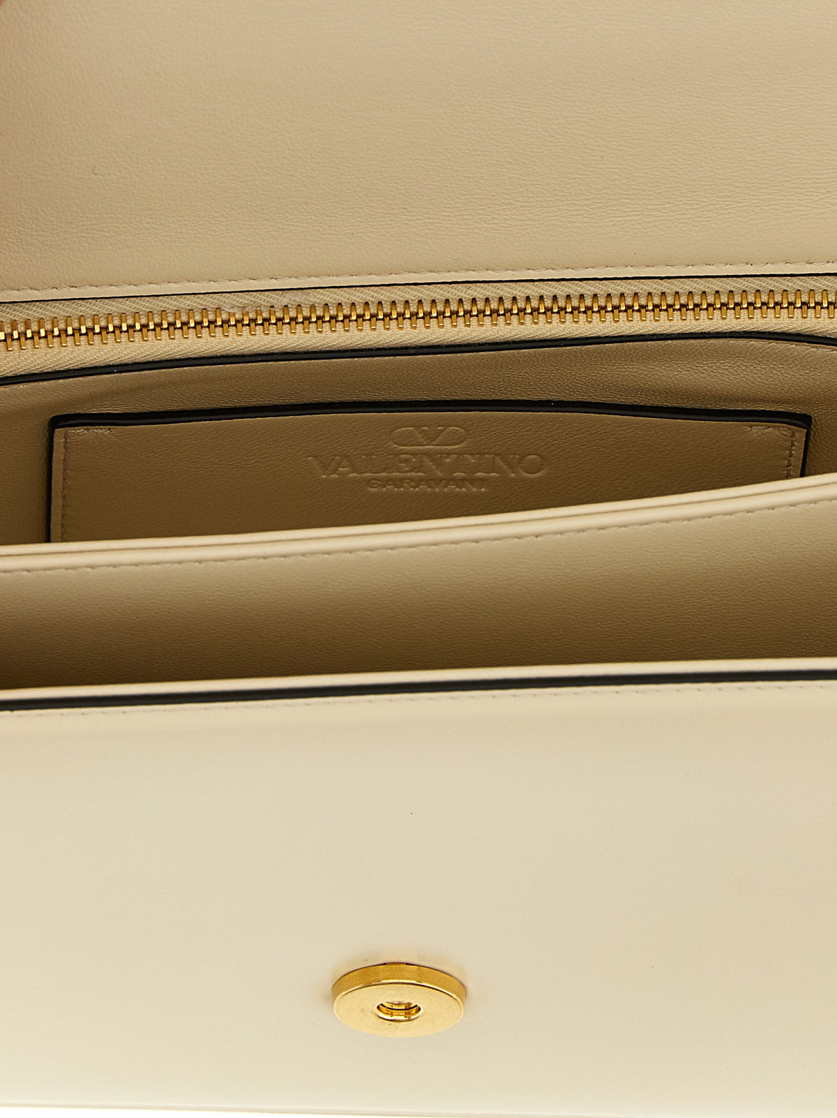 White Leather Shoulder Bag