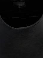 Sac à bandoulière en cuir bovin noir