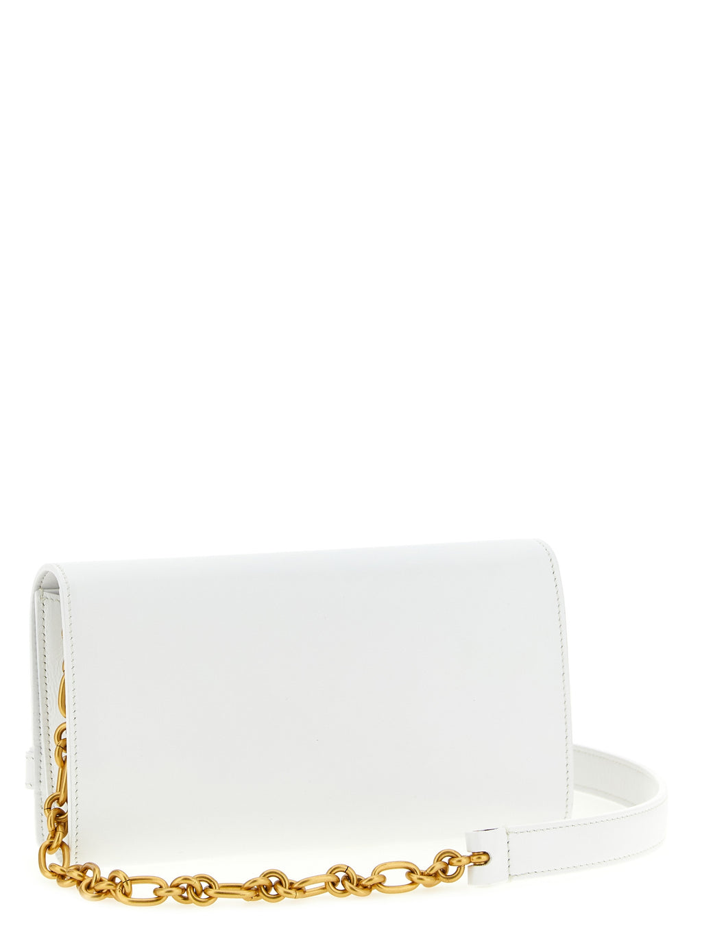 Leather Card Holder – White
