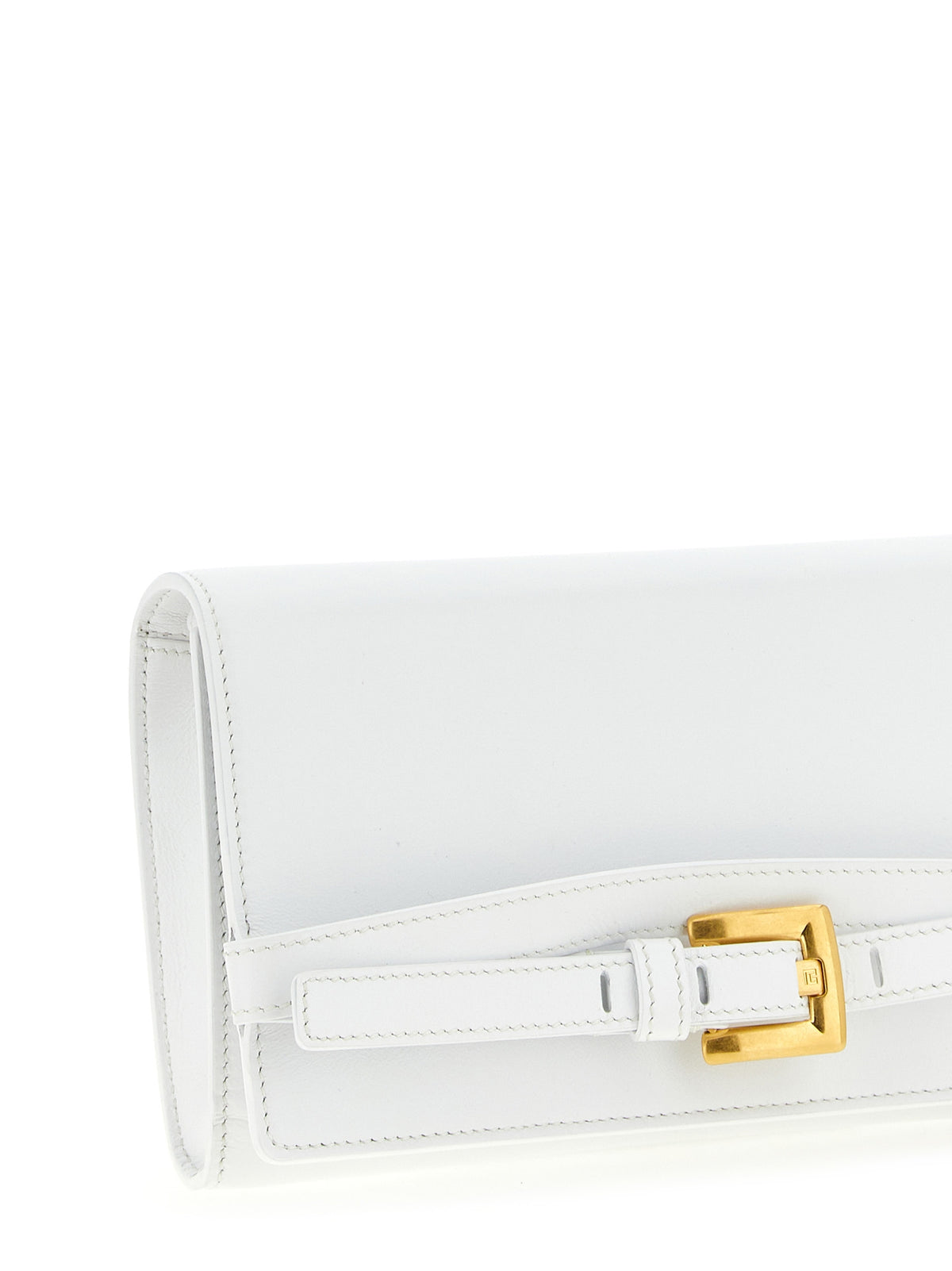 Leather Card Holder – White