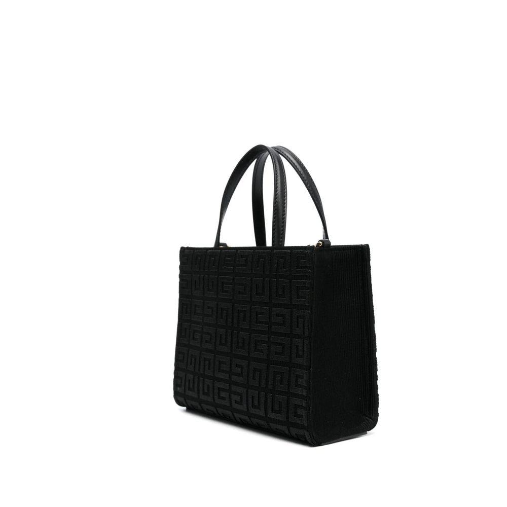 Sac fourre-tout en coton noir