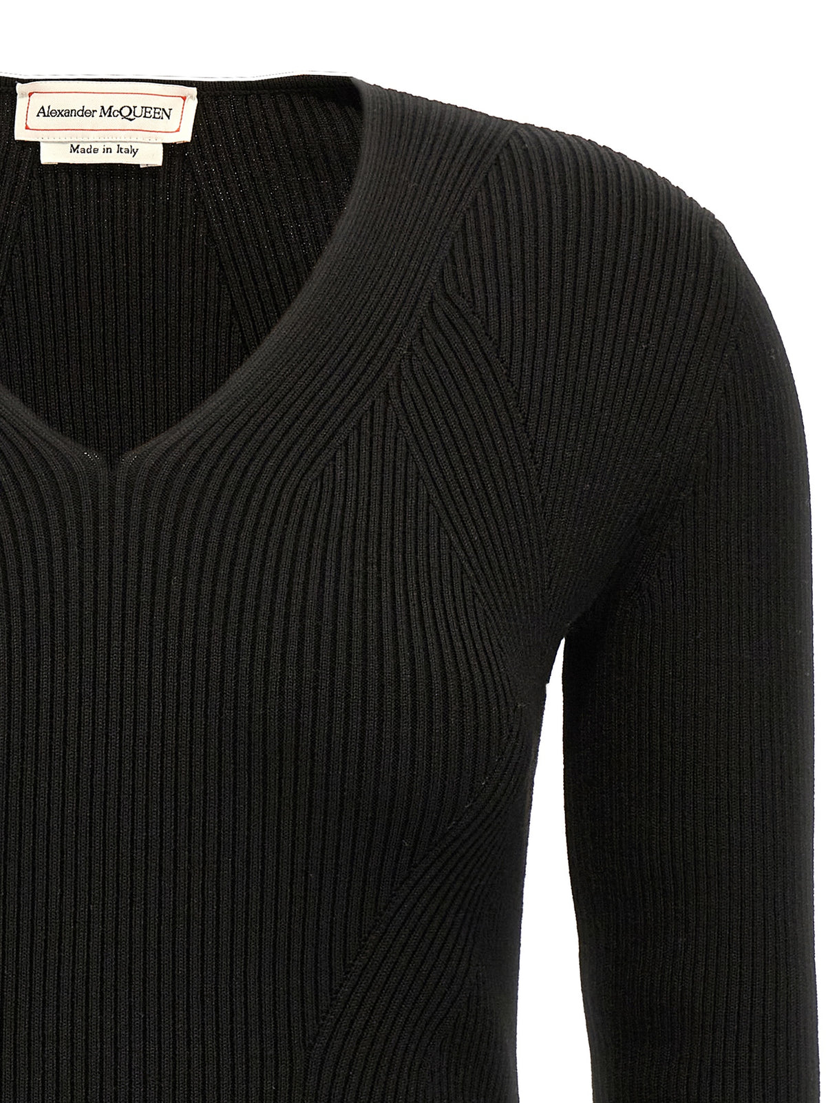 Wool Cardigan – Black
