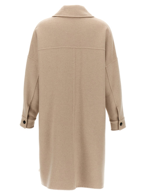 Beige Cashmere Coat