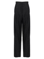 Black Viscose Dress Pants