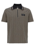 Polo bicolore en coton