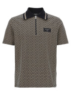Polo bicolore en coton