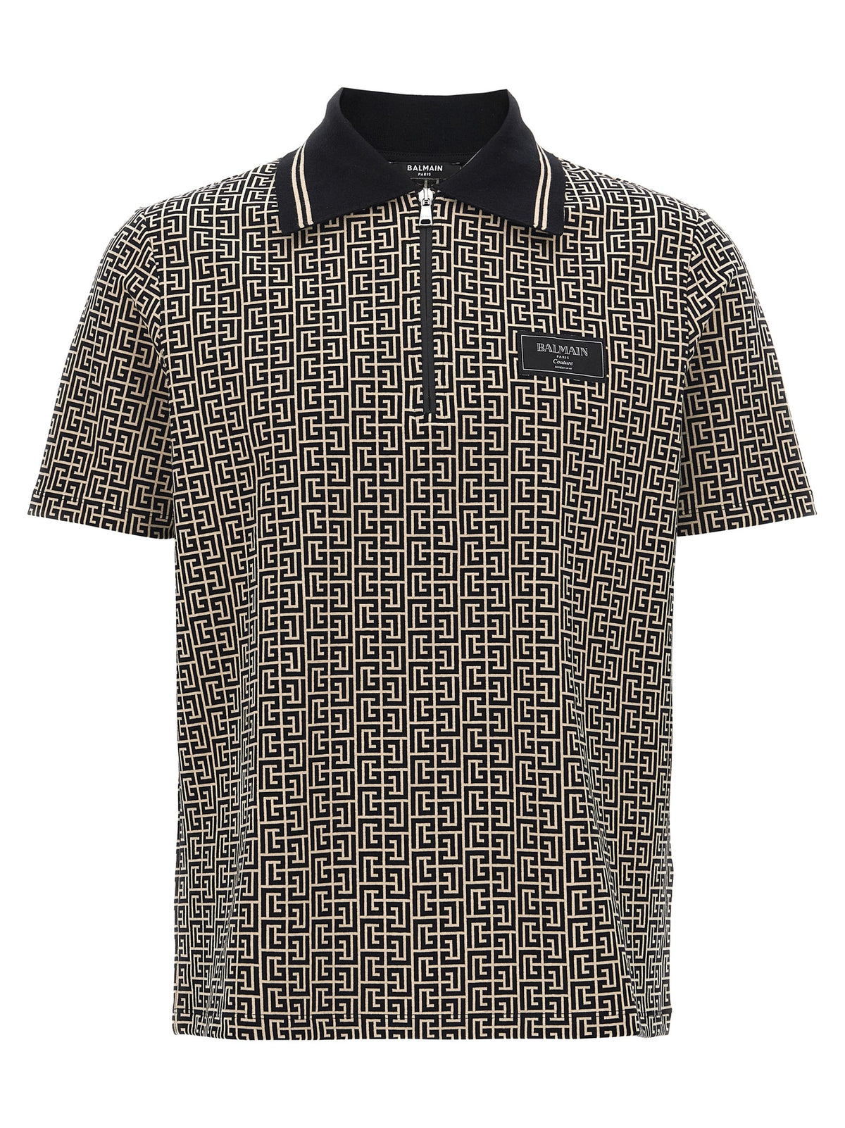 Polo bicolore en coton