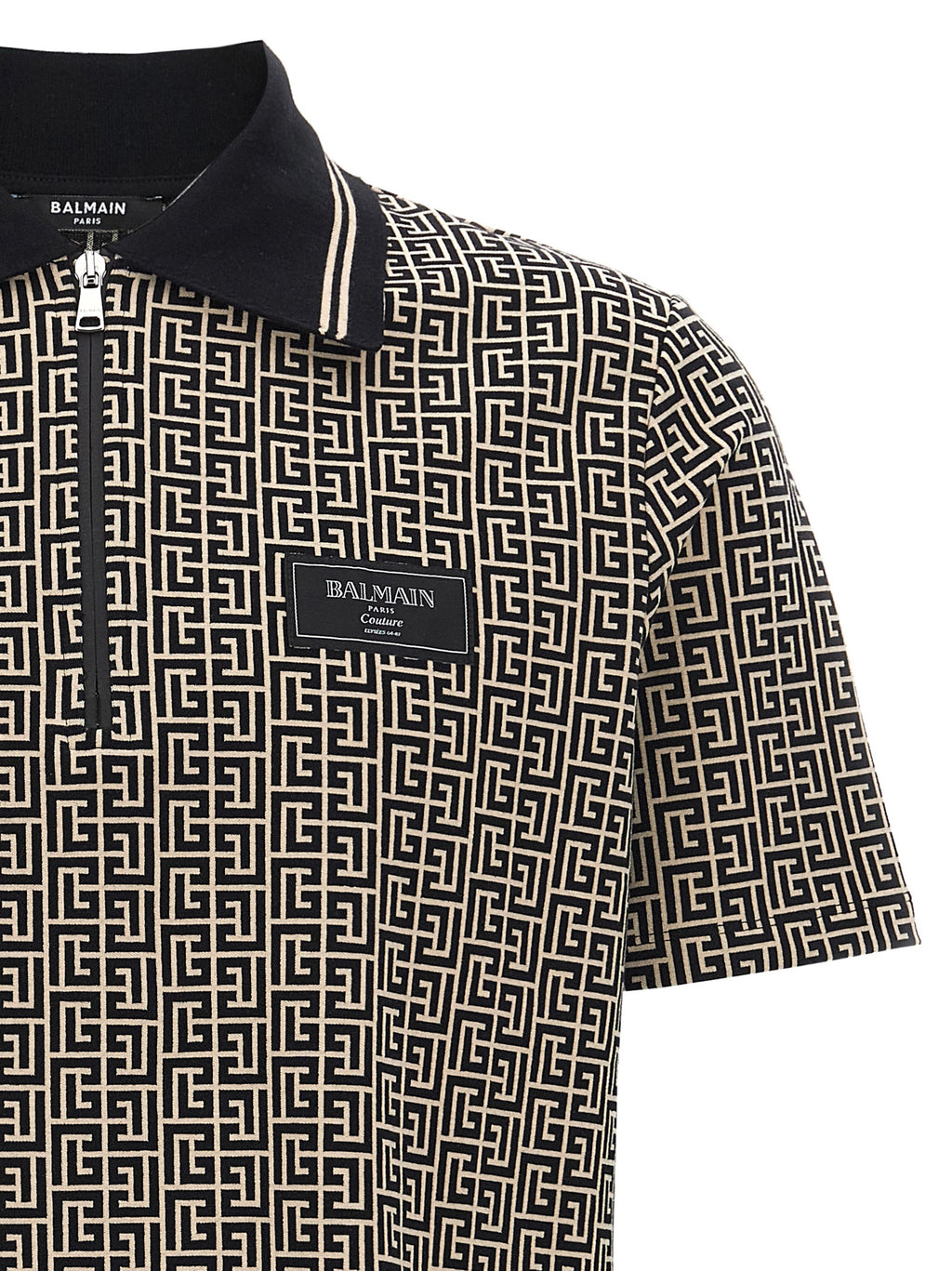 Polo bicolore en coton