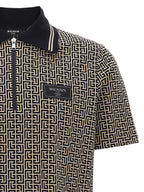 Polo bicolore en coton
