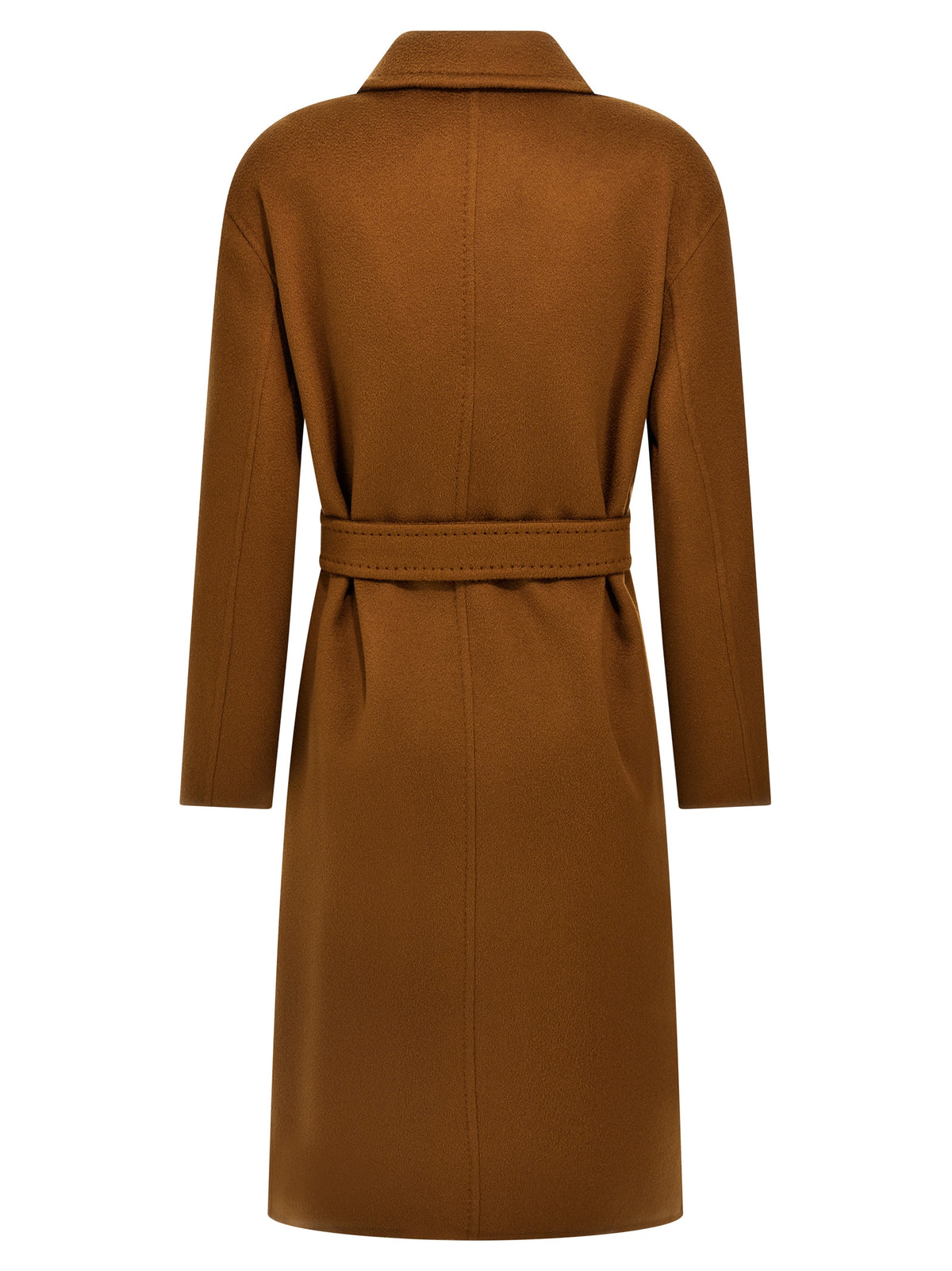 Manteau en cachemire marron