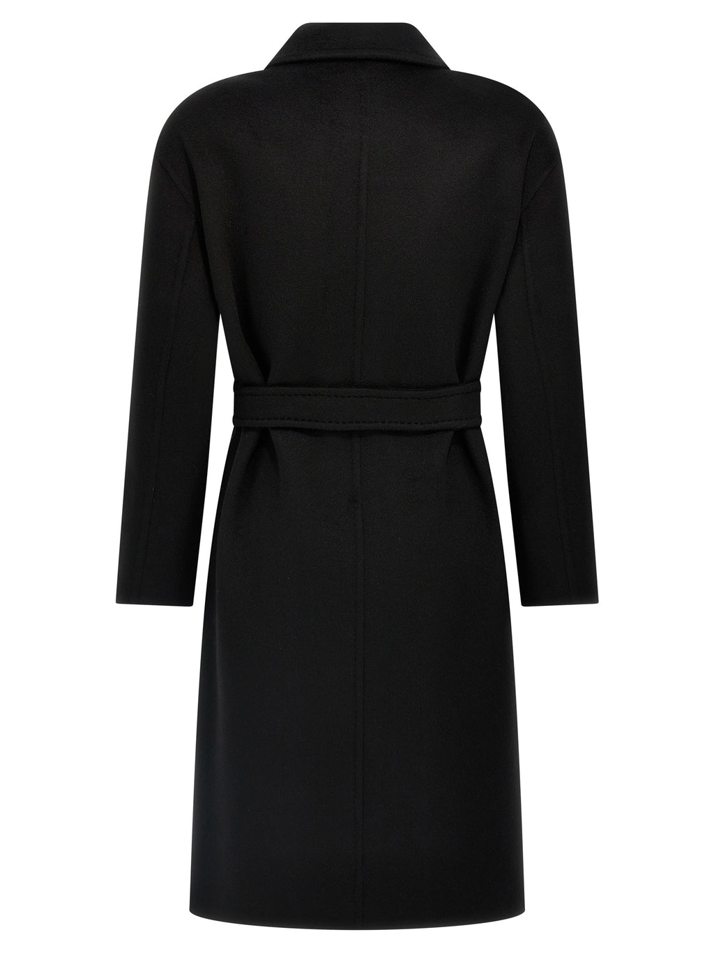 Manteau en cachemire noir