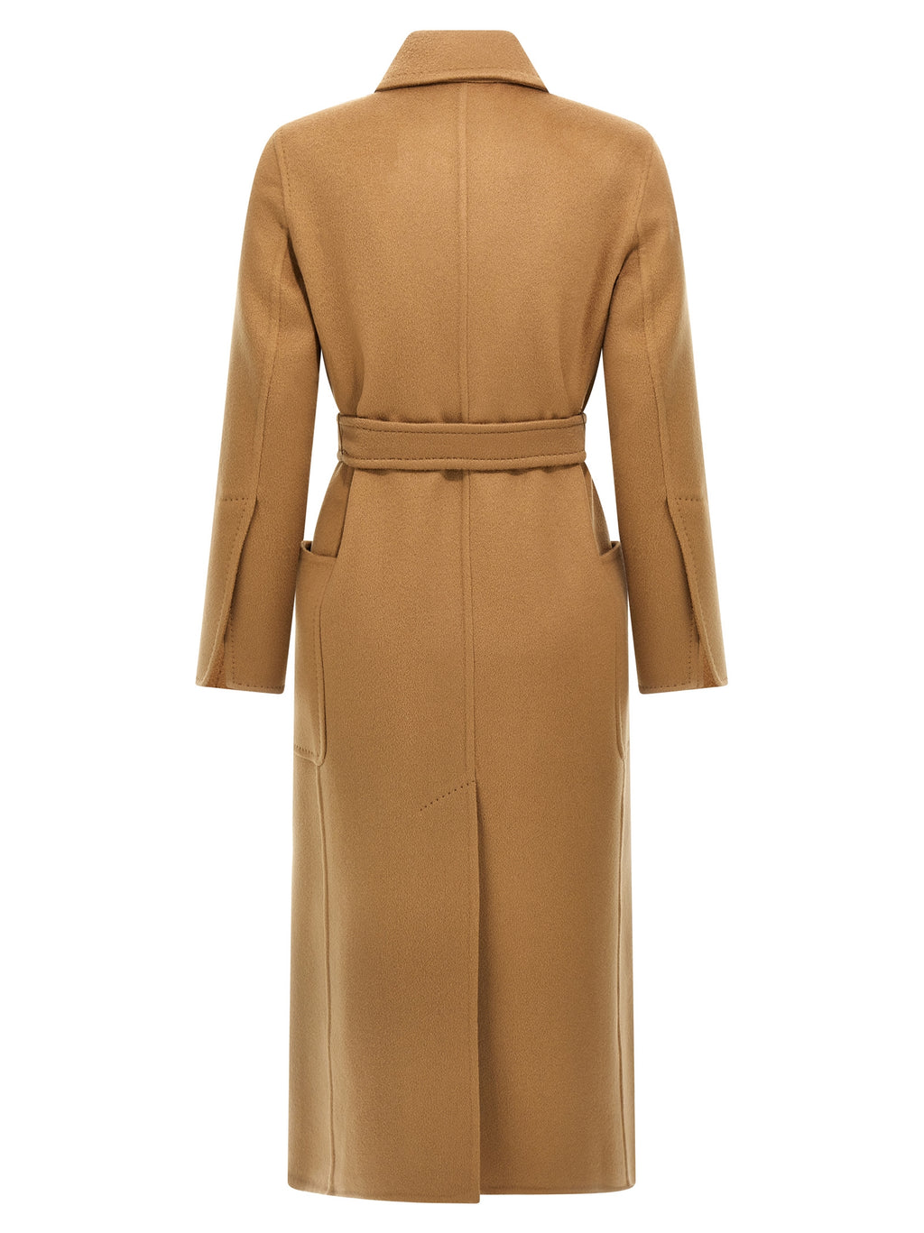 Manteau en cachemire marron