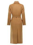 Manteau en cachemire marron