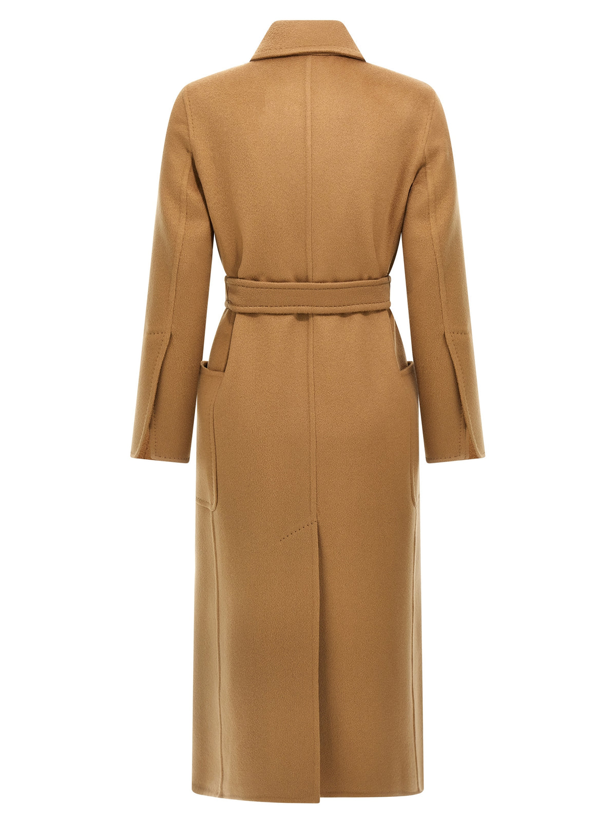 Manteau en cachemire marron