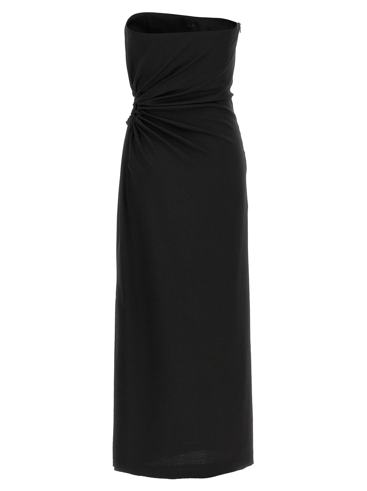 Black Virgin Wool Dress