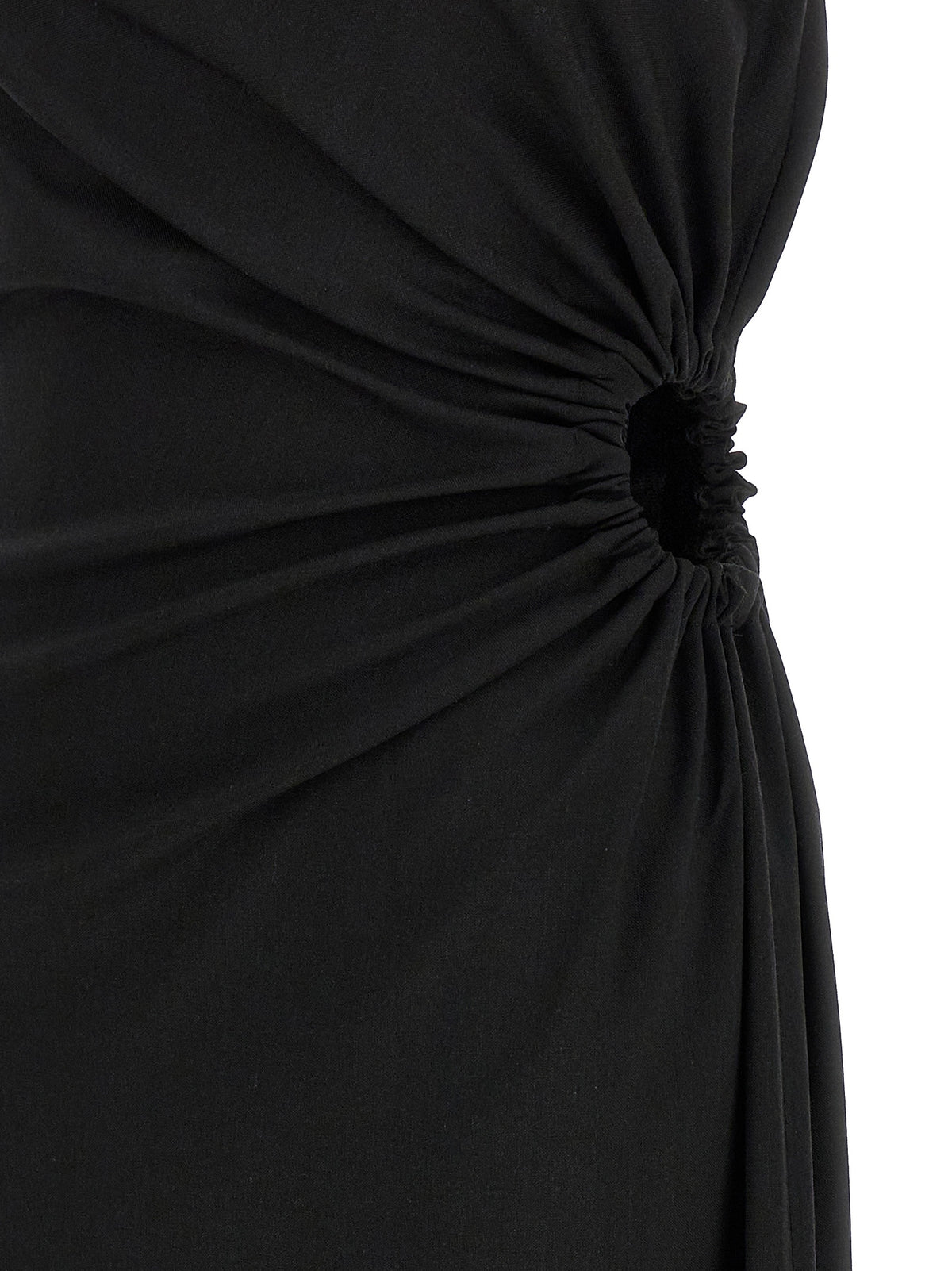 Black Virgin Wool Dress