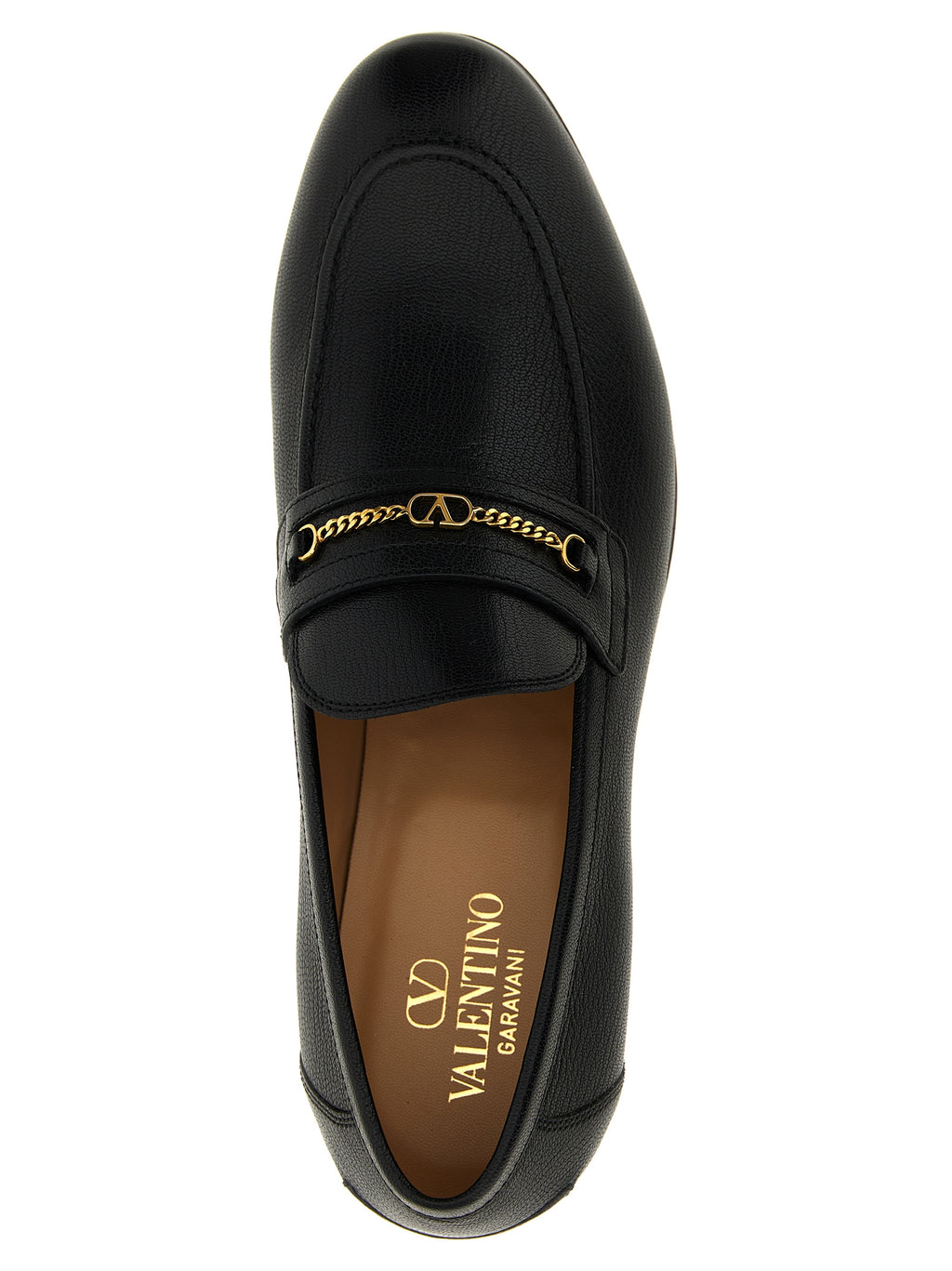 Mocassins en cuir noir