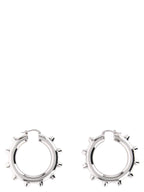 Silver Brass Earrings