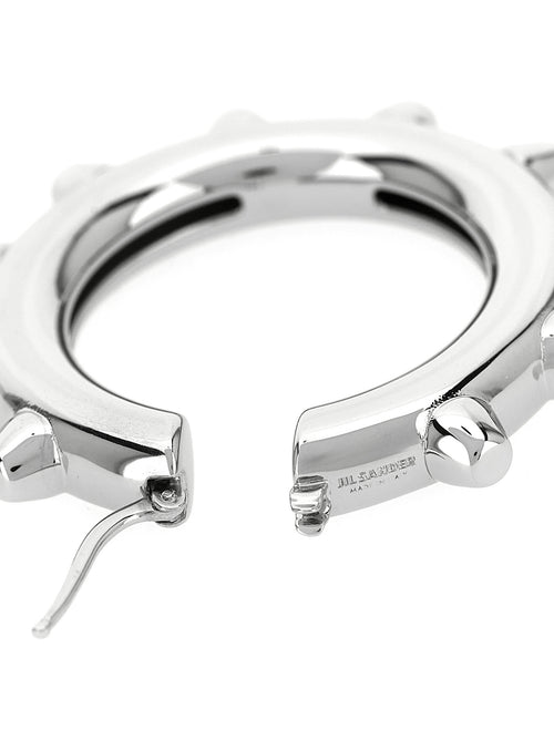 Brass Earrings – Silver