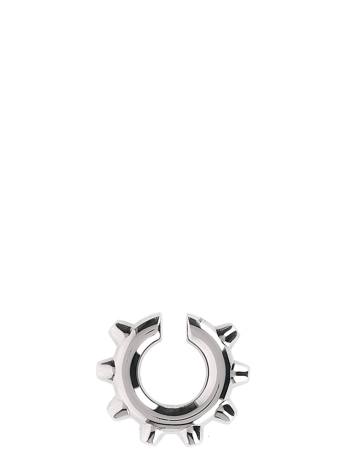 Boucles d'oreilles en laiton argenté