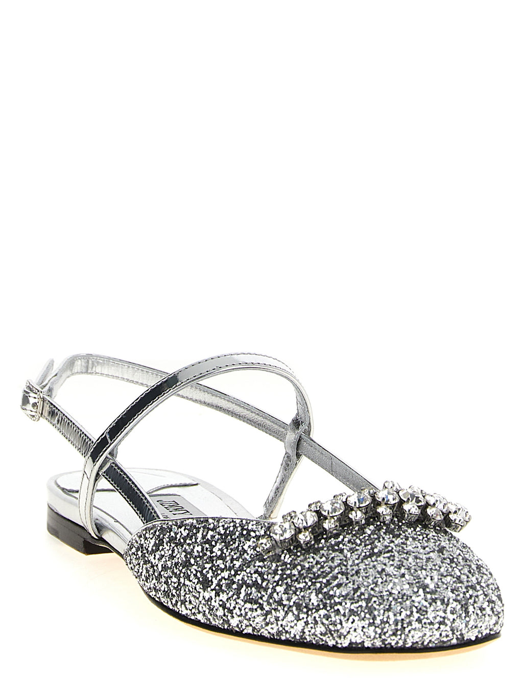 Ballet Flats – Silver
