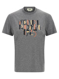 T-shirt en coton gris