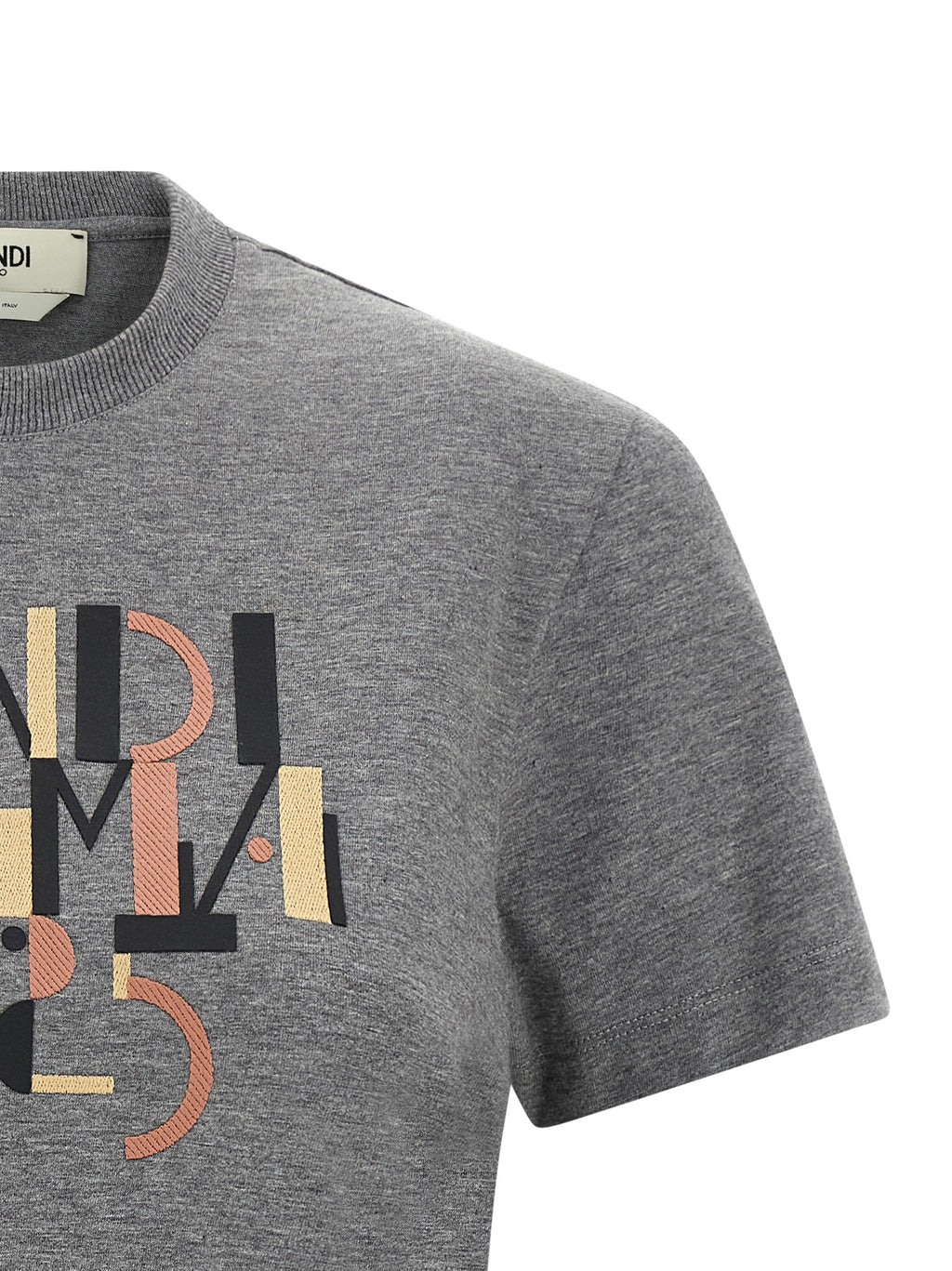 T-shirt en coton gris