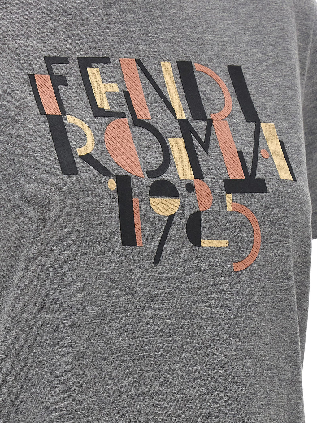 T-shirt en coton gris