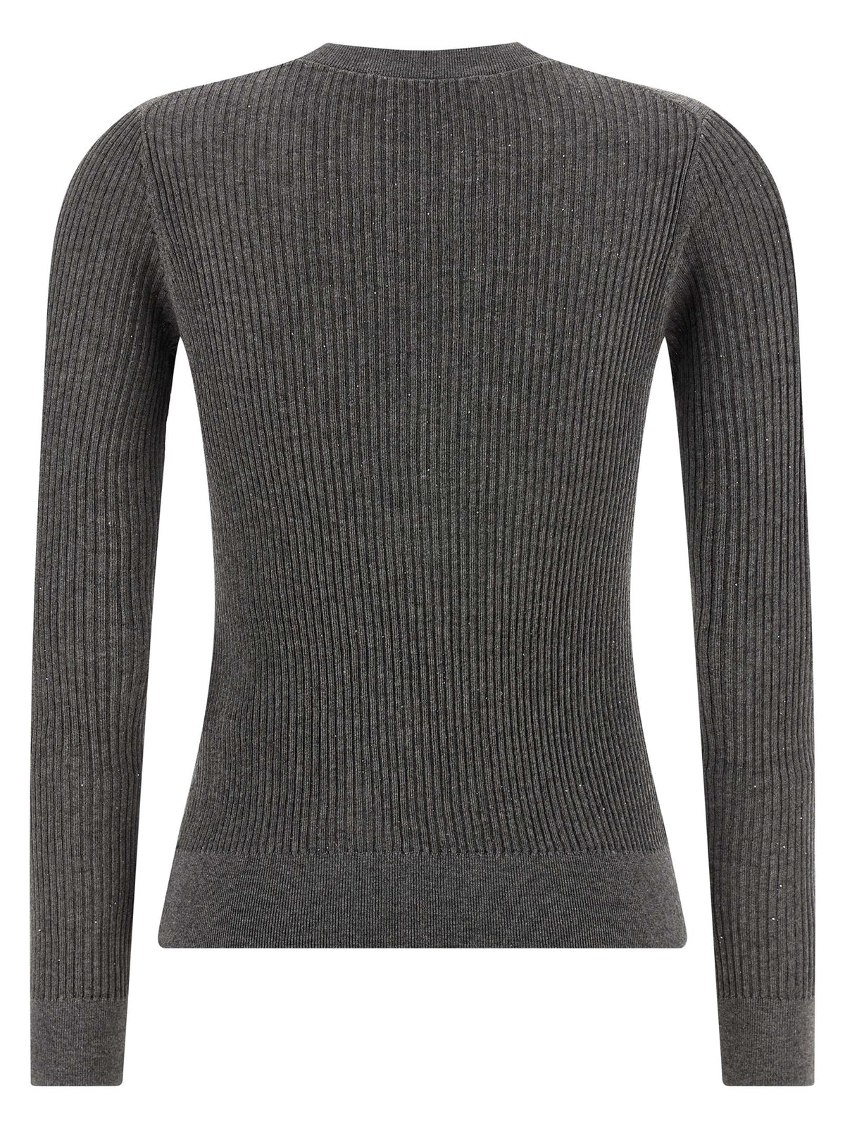 Grey Silk Cardigan