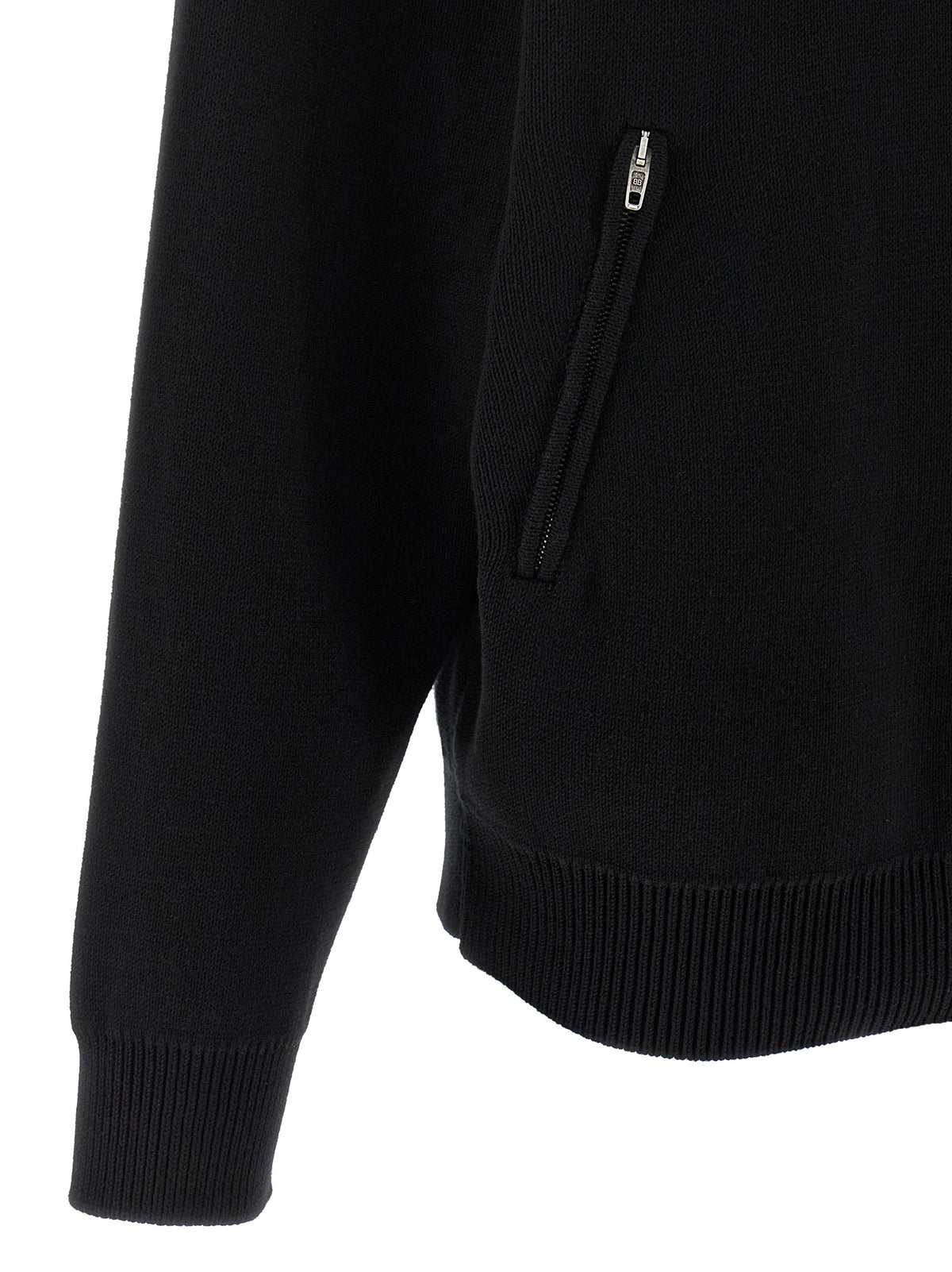 Cotton Cardigan – Black