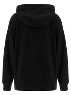 Sweat-shirt en coton noir